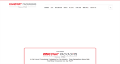 Desktop Screenshot of kingswaypaper.com